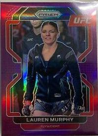Lauren Murphy 2022 Panini Prizm UFC Base #126 Purple