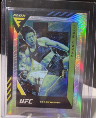 Zhang Weili 2022 Panini Chronicles UFC Base Flux #346 Silver