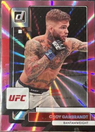 Cody Garbrandt 2023 Panini Donruss UFC Base #198 Pink Laser