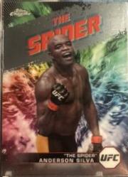 Anderson Silva 2024 Topps Chrome UFC AKA #AKA-19 Refractor