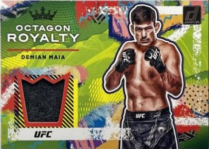 Demian Maia 2022 Panini Donruss UFC Octagon Royalty #8 Prime
