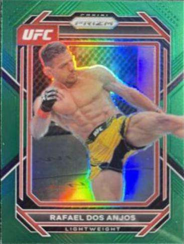 Rafael Dos Anjos 2023 Panini Prizm UFC Base #194 Green
