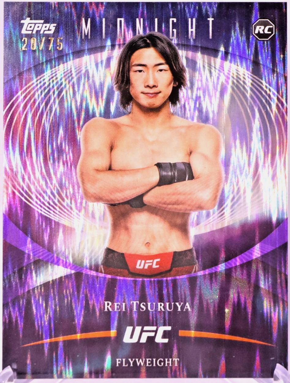 Rei Tsuruya 2026 Topps Midnight UFC Base #16 Zodiac