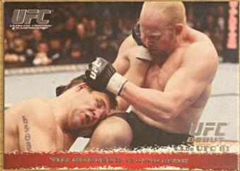 Tim Boetsch / David Heath 2009 Topps UFC Round 1 Base #80 Silver