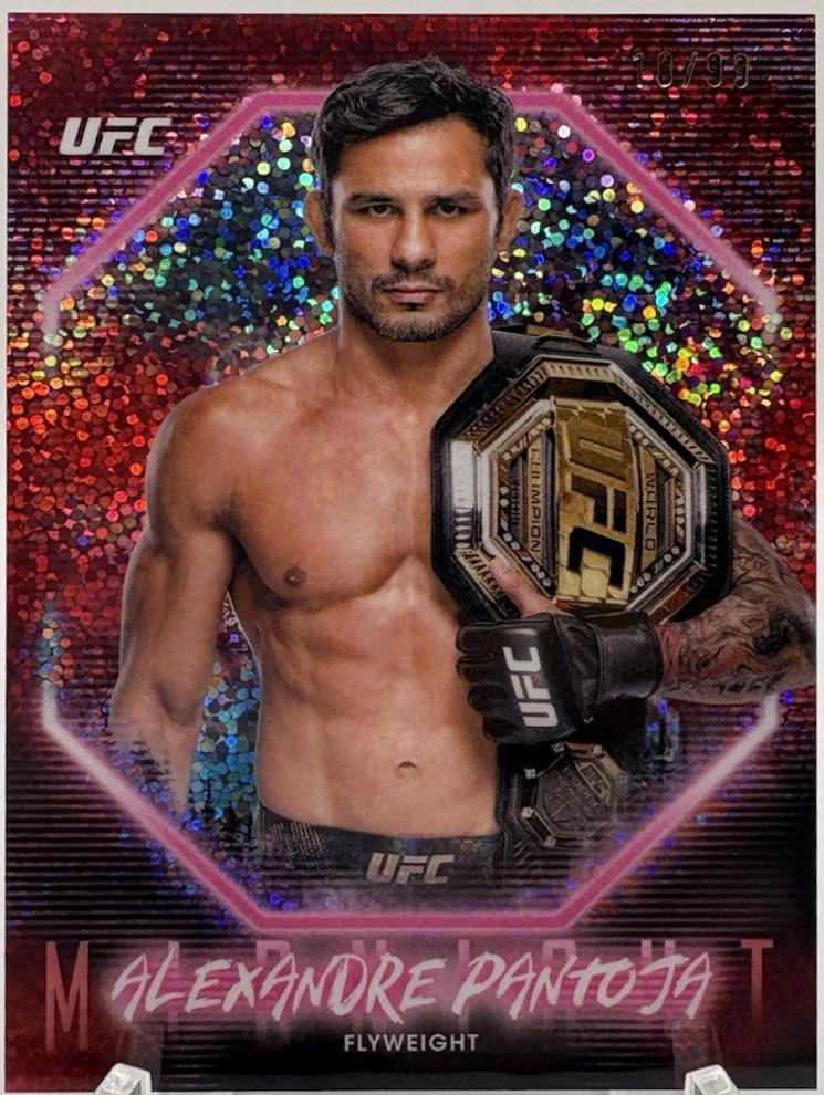 Alexandre Pantoja 2025 Topps Midnight UFC Base #67 Twilight