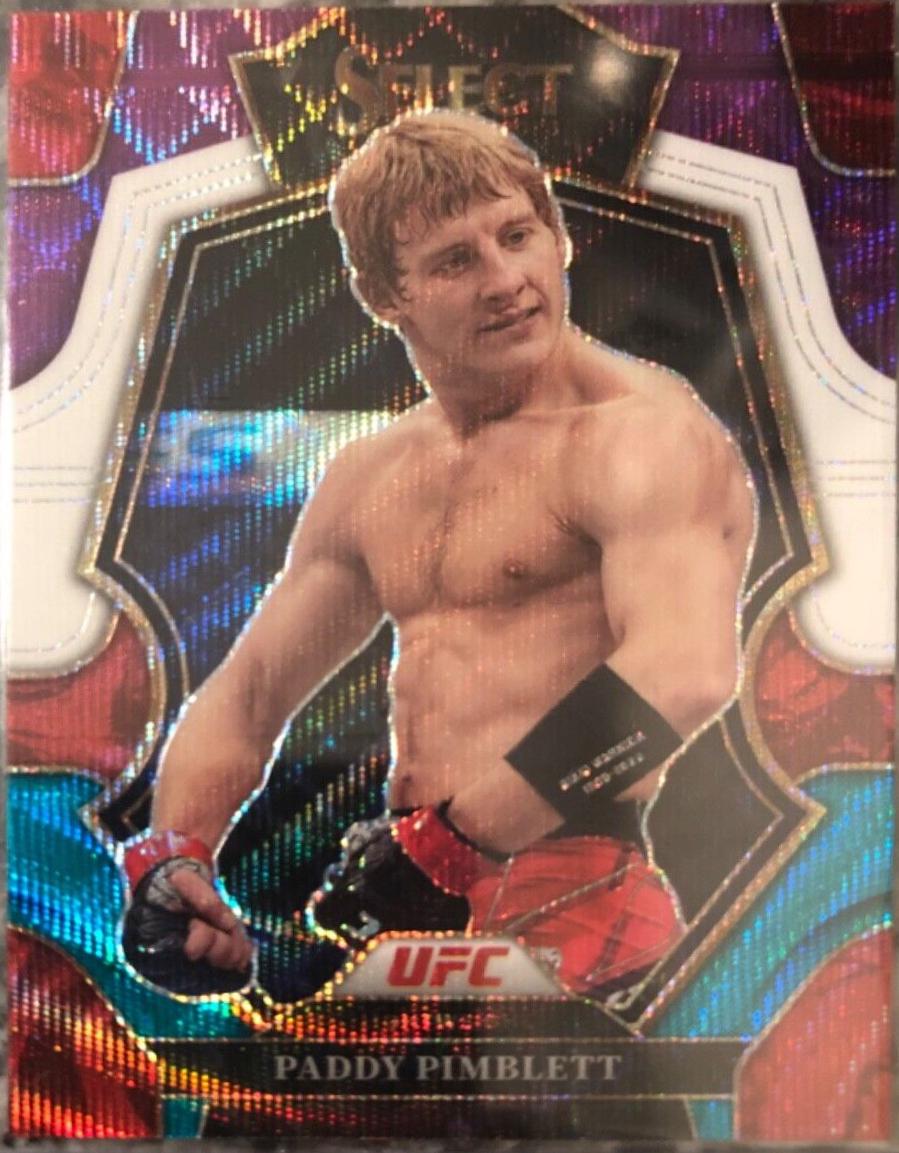 Paddy Pimblett 2023 Panini Select UFC Premier Level #109 Tri Color