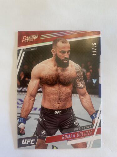 Roman Dolidze 2023 Panini Chronicles UFC Base Prestige #173 Silver