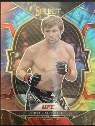 Bryce Mitchell 2023 Panini Select UFC Concourse #70 Tie Dye