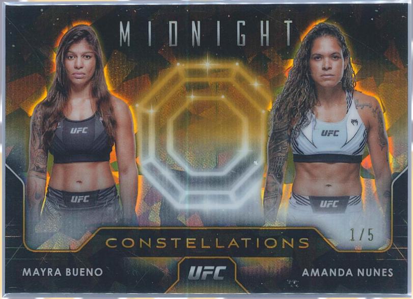 Amanda Nunes 2024 Topps Midnight UFC Base #35 Daybreak