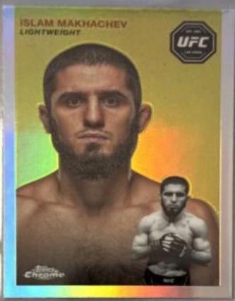 Islam Makhachev 2024 Topps Chrome UFC 1954 Topps #FFT-8 Refractor
