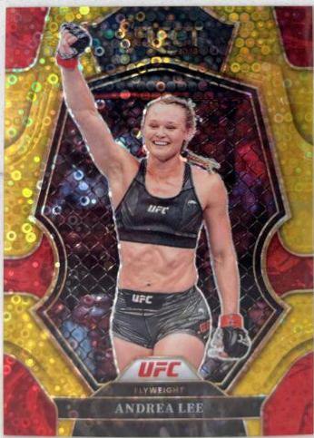 Andrea Lee 2023 Panini Select UFC Premier Level #158 Gold