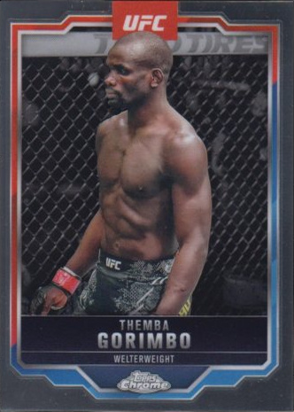 Themba Gorimbo 2025 Topps Chrome UFC Base #164 Geometric Refractor
