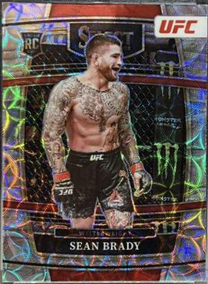 Sean Brady 2022 Panini Select UFC Concourse #31 Scope