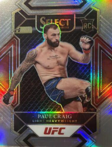 Paul Craig 2022 Panini Select UFC Mezzanine #333 Silver