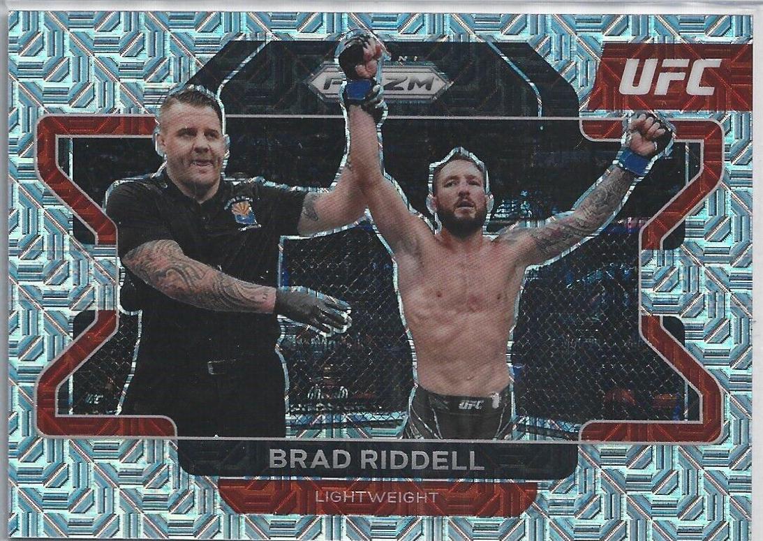 Brad Riddell 2022 Panini Prizm UFC Base #37 Mojo