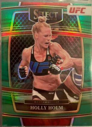 Holly Holm 2022 Panini Select UFC Concourse #19 Green