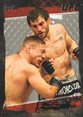 Jon Fitch 2010 Topps UFC Base #4 Red
