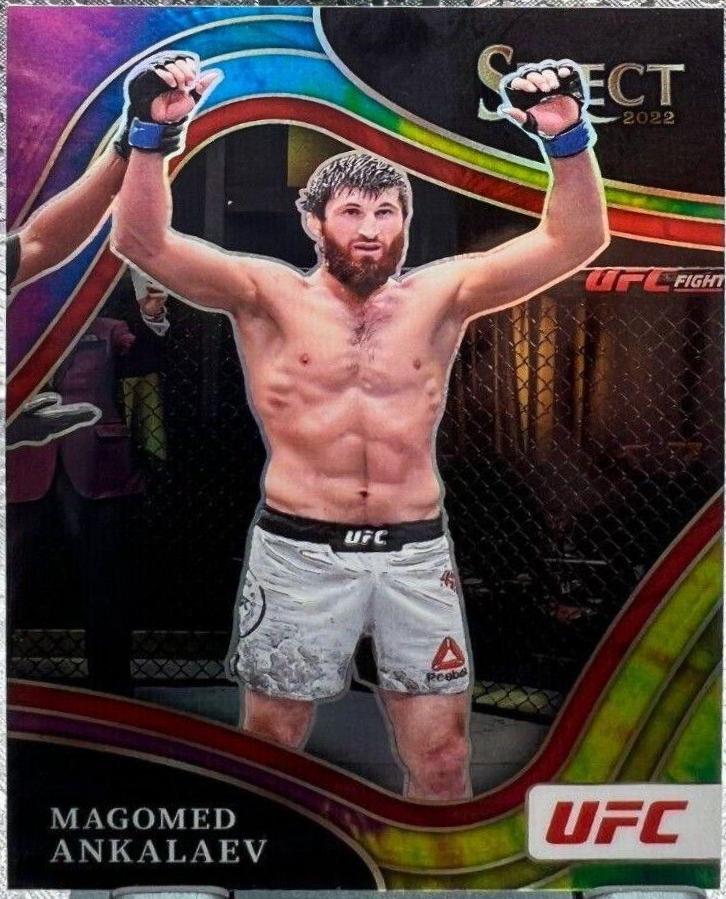 Magomed Ankalaev 2022 Panini Select UFC Mezzanine #375 Tie Dye