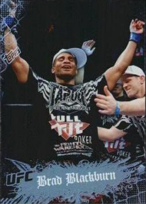 Brad Blackburn 2010 Topps UFC Main Event Base #82 Red
