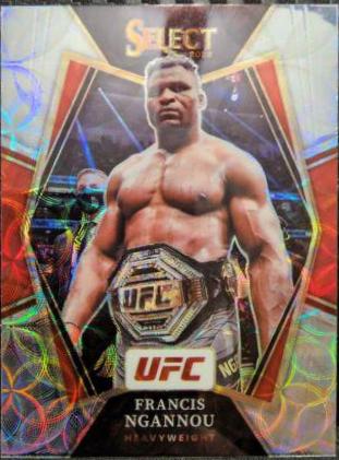 Francis Ngannou 2022 Panini Select UFC Premier Level #131 Scope