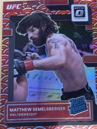 Matthew Semelsberger 2023 Panini Donruss Optic UFC Base #101 Photon