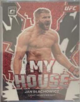 Jan Błachowicz 2023 Panini Donruss Optic UFC Base #65 White Sparkle
