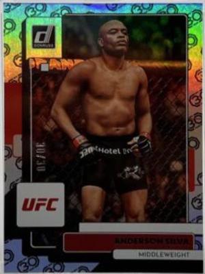 Anderson Silva 2023 Panini Donruss UFC Base #181 30th Anniversary