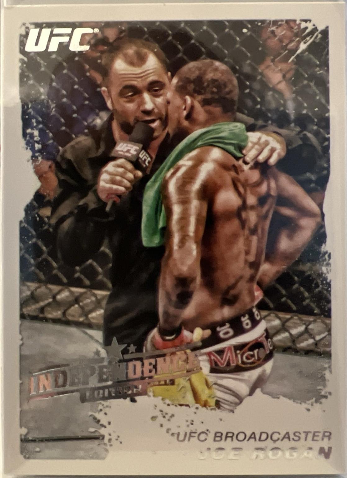 Joe Rogan 2011 Topps UFC Moment of Truth Base #87 Independence Edition