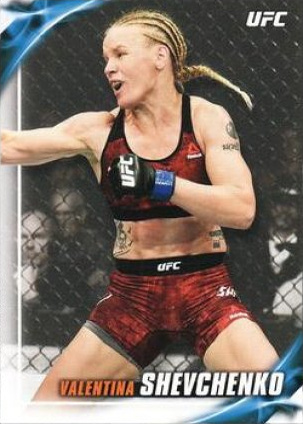 Valentina Shevchenko 2019 Topps UFC Knockout Base #75 Red