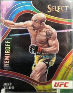 José Aldo 2022 Panini Select UFC Octagonside #235 Blue