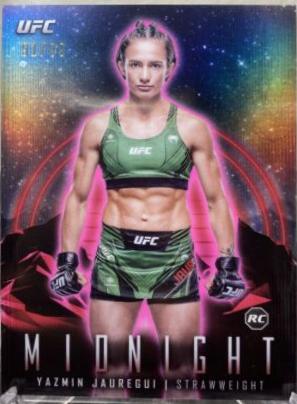 Yazmin Jauregui 2024 Topps Midnight UFC Base #64 Twilight