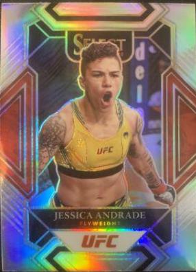 Jessica Andrade 2022 Panini Select UFC Mezzanine #329 Green