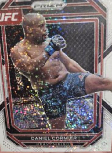 Daniel Cormier 2023 Panini Prizm UFC Base #145 White Sparkle