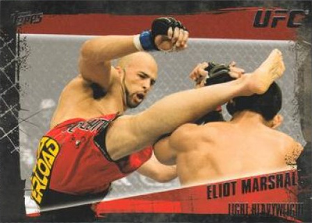 Eliot Marshall 2010 Topps UFC Base #18 Bronze