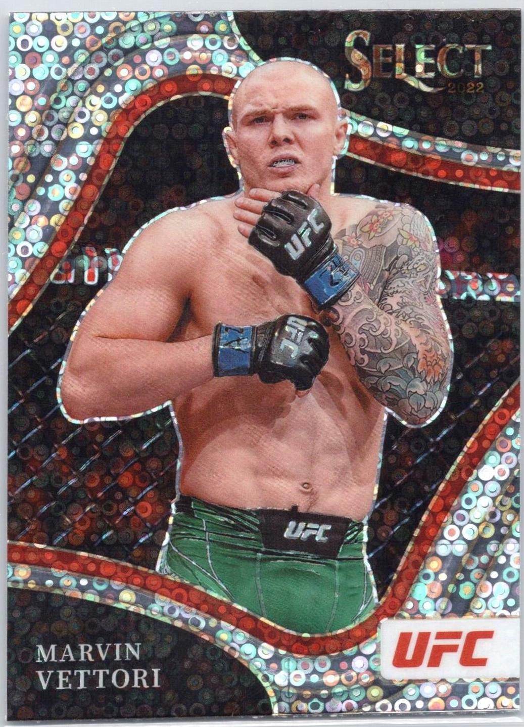 Marvin Vettori 2022 Panini Select UFC Octagonside #297 Disco