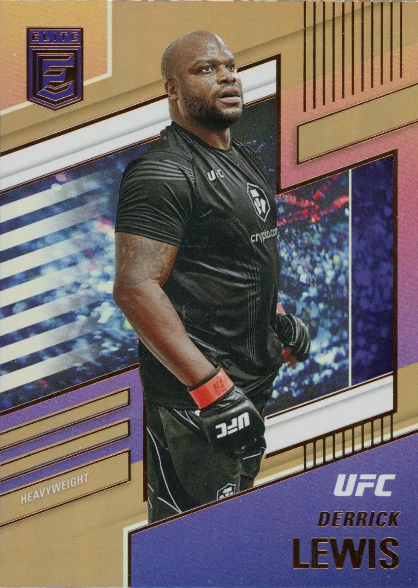 Derrick Lewis 2022 Panini Chronicles UFC Base Elite #260 Bronze