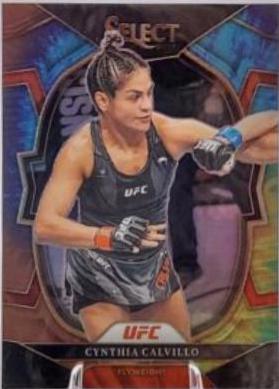 Cynthia Calvillo 2023 Panini Select UFC Concourse #22 Tie Dye