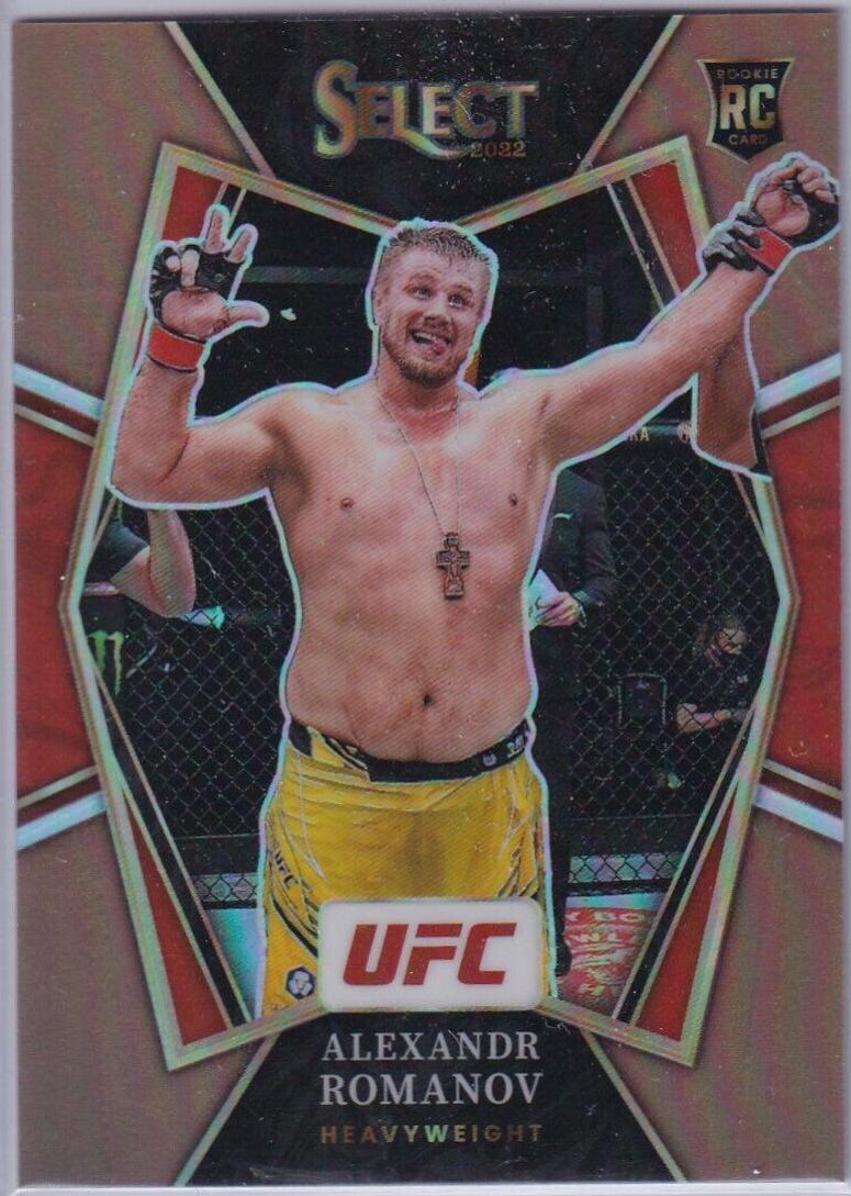 Alexandr Romanov 2022 Panini Select UFC Premier Level #169 Bronze