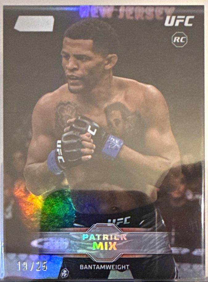 Patrick Mix 2026 Topps Stadium Club UFC Base #195 Rainbow Foilboard
