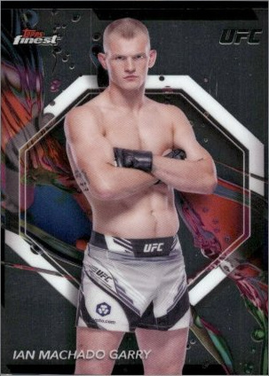 Ian Machado Garry 2024 Topps Finest UFC Base Common #76 Red Refractor