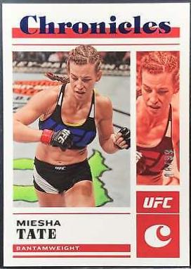 Miesha Tate 2023 Panini Chronicles UFC Base Chronicles #40 Blue
