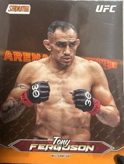 Tony Ferguson 2025 Topps Stadium Club UFC Base #181 Orange