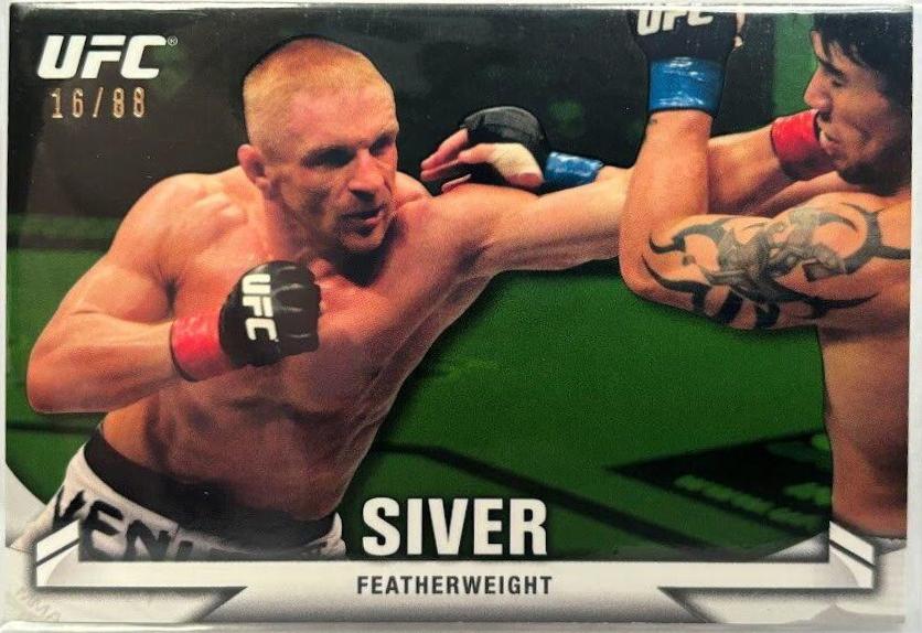 Dennis Siver 2013 Topps UFC Knockout Base #51 Green
