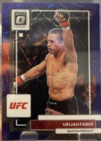 Urijah Faber 2023 Panini Donruss Optic UFC Base #26 Purple Velocity