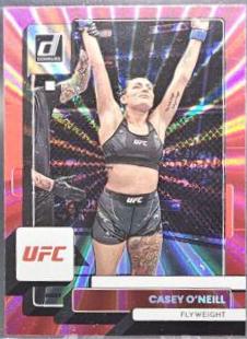 Casey O'Neill 2023 Panini Donruss UFC Base #138 Pink Laser