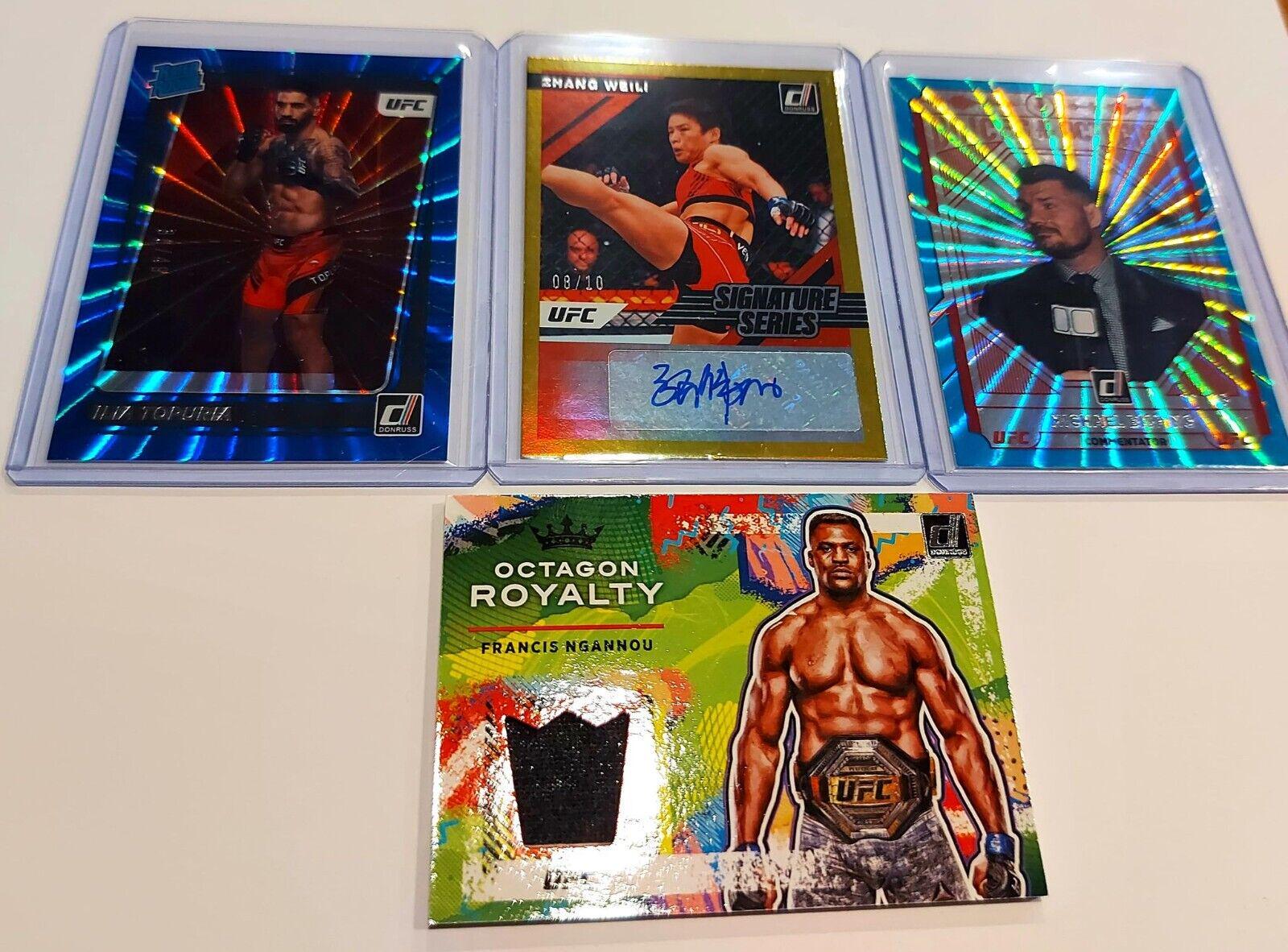 Zhang Weili 2022 Panini Donruss UFC Signature Series #91 Gold
