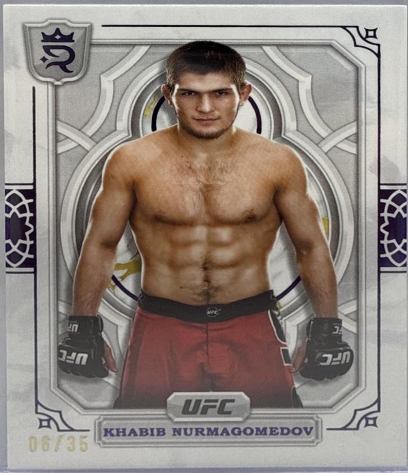 Khabib Nurmagomedov 2024 Topps Royalty UFC Base #13 Purple