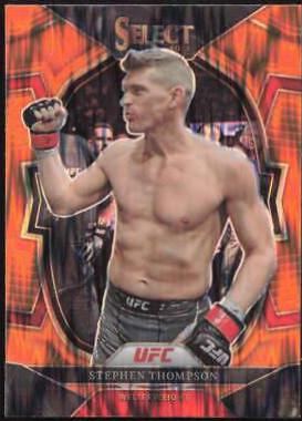 Stephen Thompson 2023 Panini Select UFC Concourse #33 Orange Flash