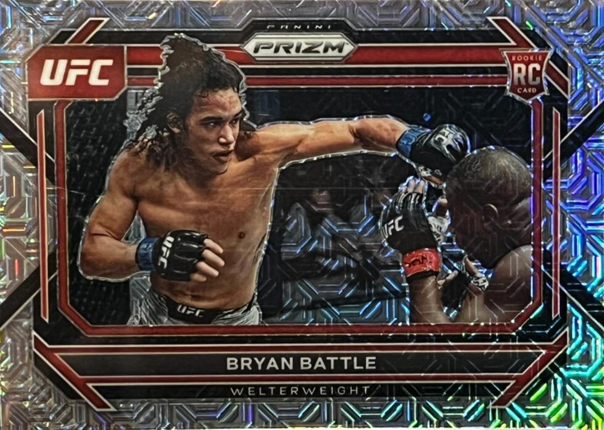 Bryan Battle 2023 Panini Prizm UFC Base #58 Mojo
