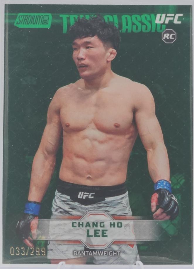 Chang Ho Lee 2026 Topps Stadium Club UFC Base #178 Green